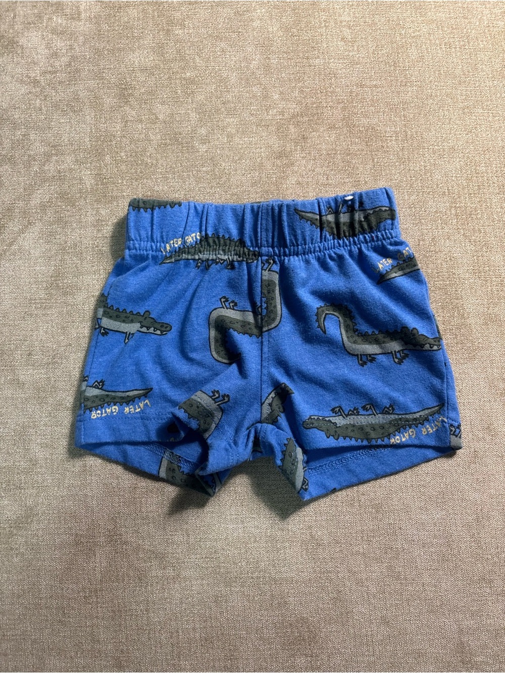Garanimals Blue Alligator Print Toddler Shorts
